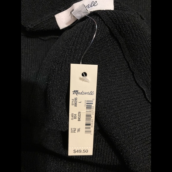 Madewell Black Tank Top - Picture 5 of 6